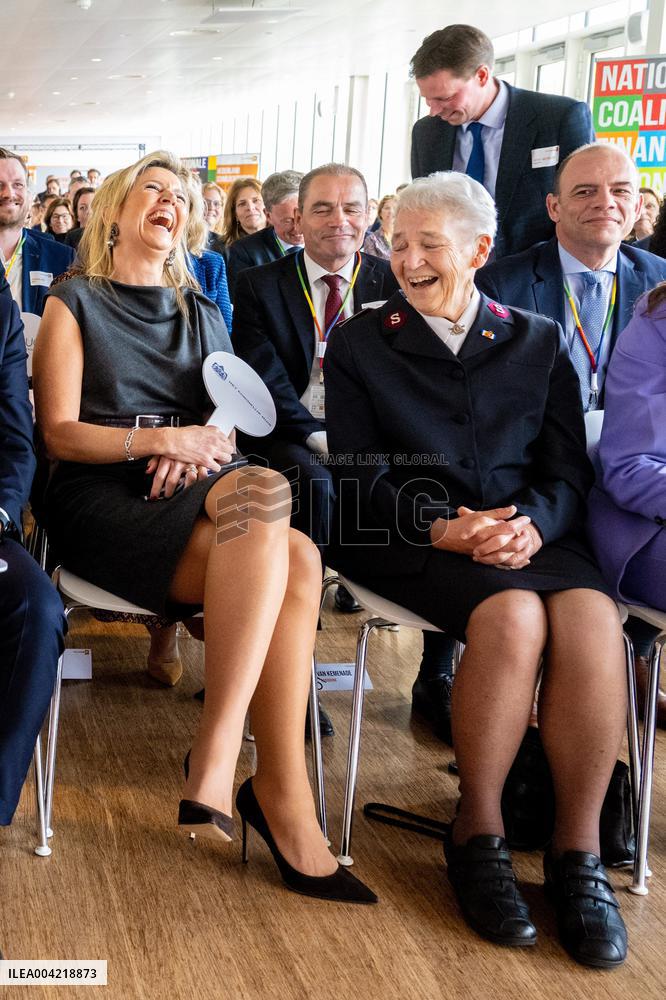 Queen Maxima at SchuldenlabNL Meeting - Amsterdam