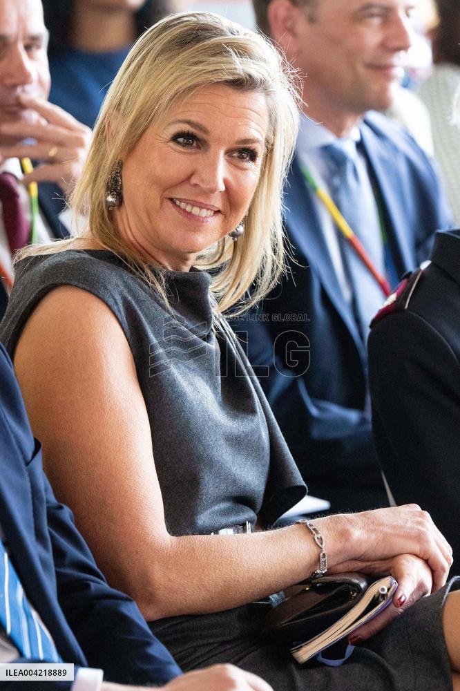 Queen Maxima at SchuldenlabNL Meeting - Amsterdam
