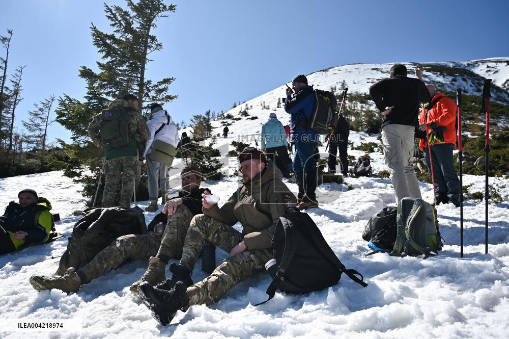 Charity ascent to highest peak of Carpathians Hoverla-2025
