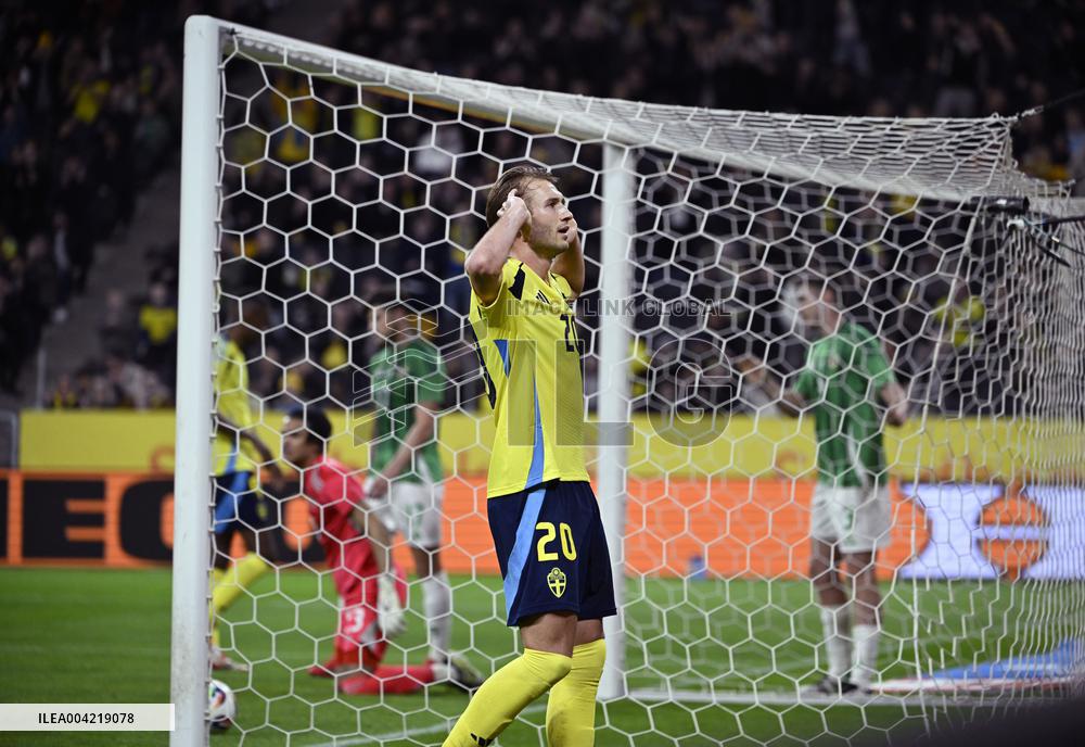 SOCCER FRIENDLY SWEDEN-NORTHERN IRELAND