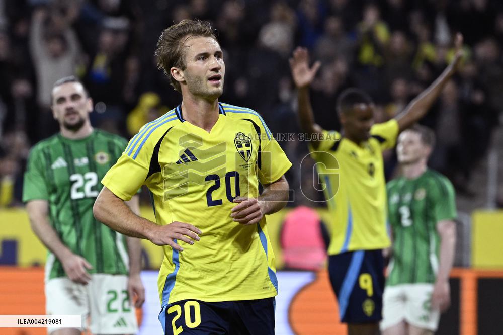 SOCCER FRIENDLY SWEDEN-NORTHERN IRELAND