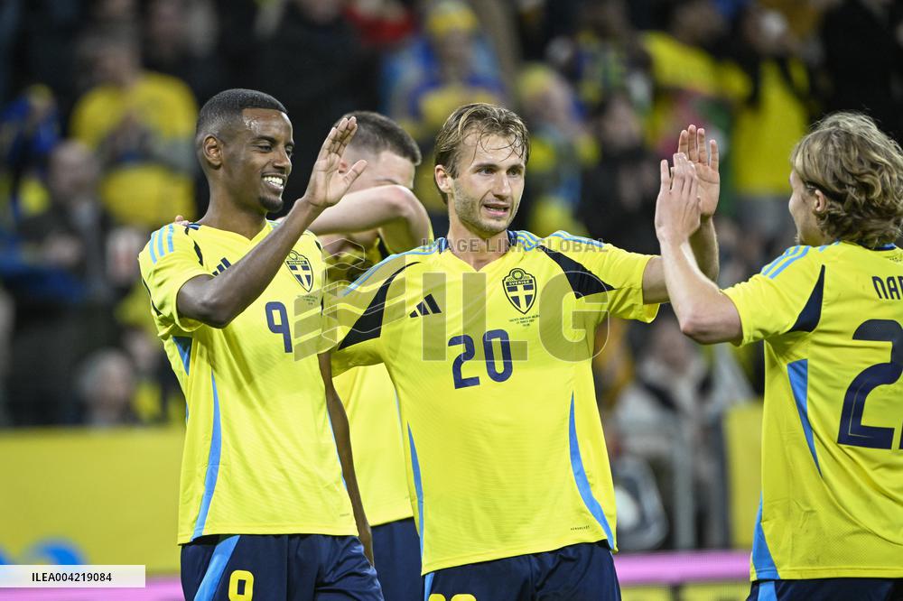 SOCCER FRIENDLY SWEDEN-NORTHERN IRELAND