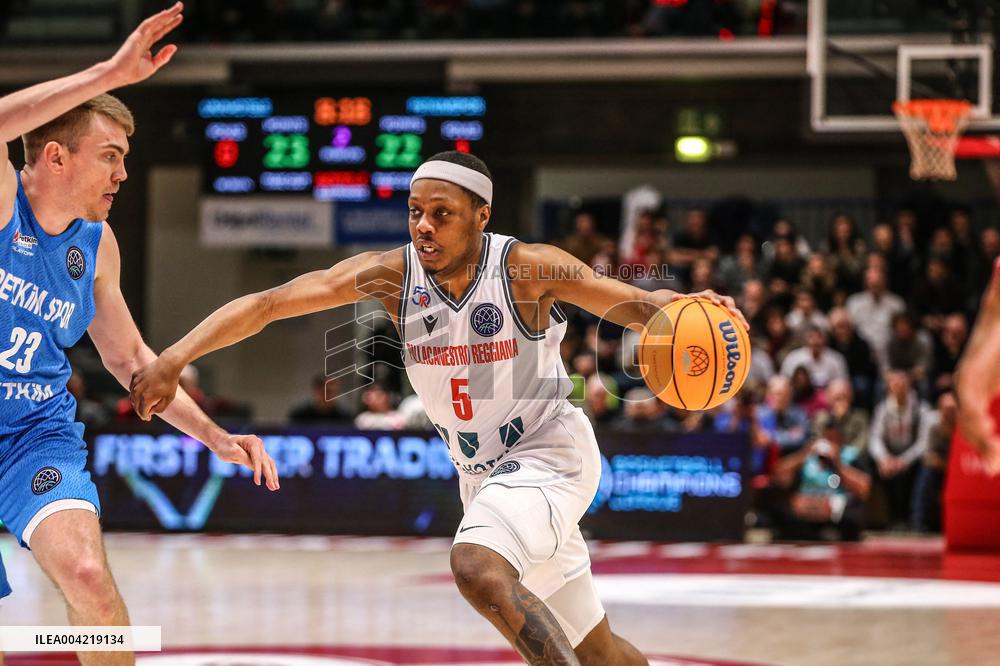 BASKET - Champions League - Pallacanestro Reggiana vs Petkin SPOR