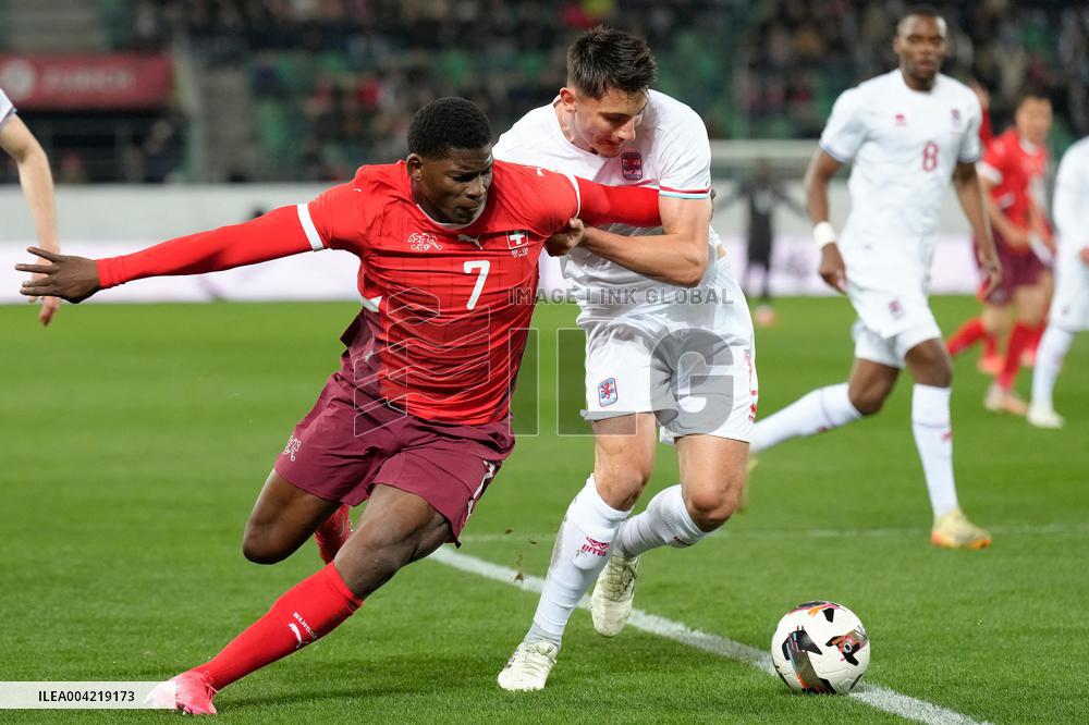 CALCIO - Amichevole - Switzerland vs Luxembourg