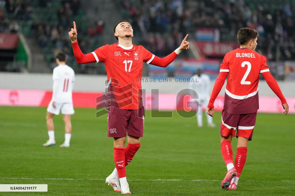 CALCIO - Amichevole - Switzerland vs Luxembourg
