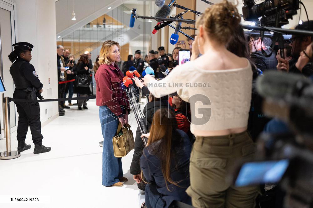 Gerard Depardieu Trial For Sexual Assault - Paris