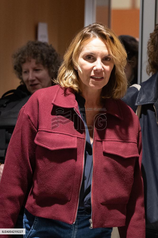 Gerard Depardieu Trial For Sexual Assault - Paris