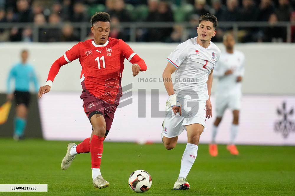 CALCIO - Amichevole - Switzerland vs Luxembourg