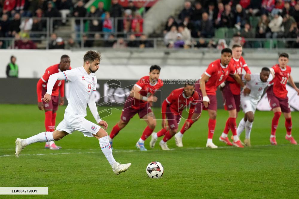 CALCIO - Amichevole - Switzerland vs Luxembourg