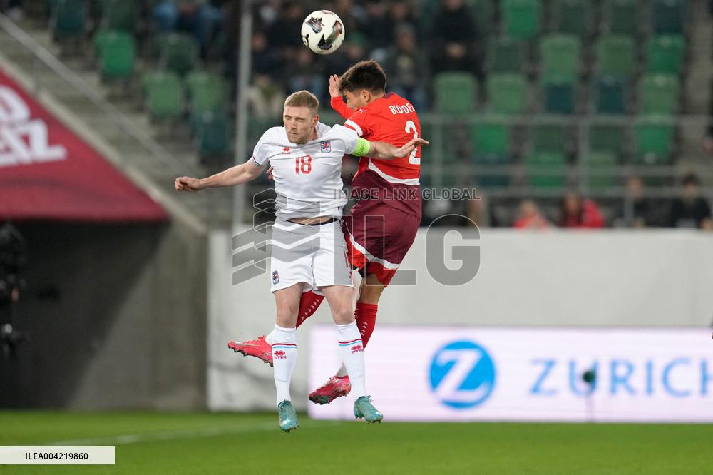 CALCIO - Amichevole - Switzerland vs Luxembourg