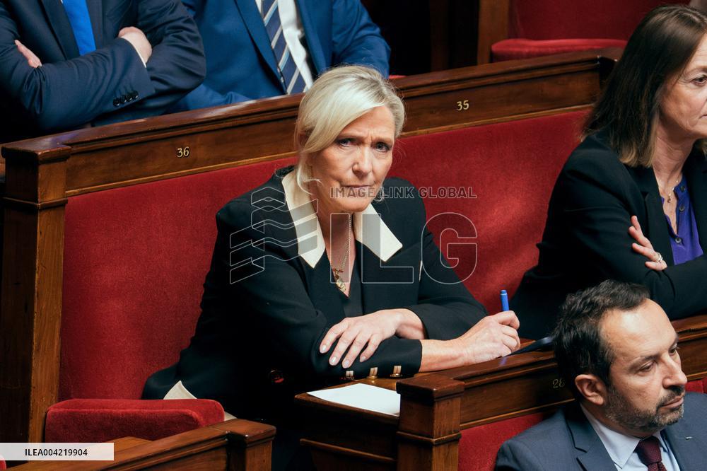 Questions to the government at the National Assembly - Paris AJ