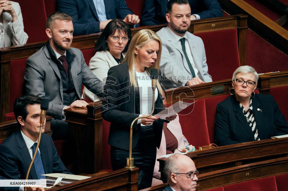 Questions to the government at the National Assembly - Paris AJ