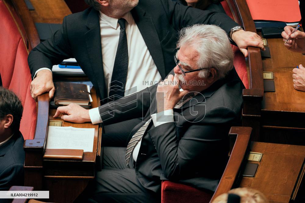 Questions to the government at the National Assembly - Paris AJ