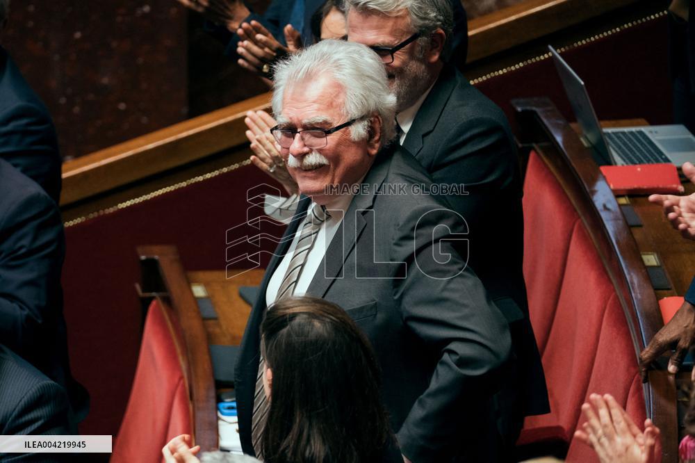 Questions to the government at the National Assembly - Paris AJ