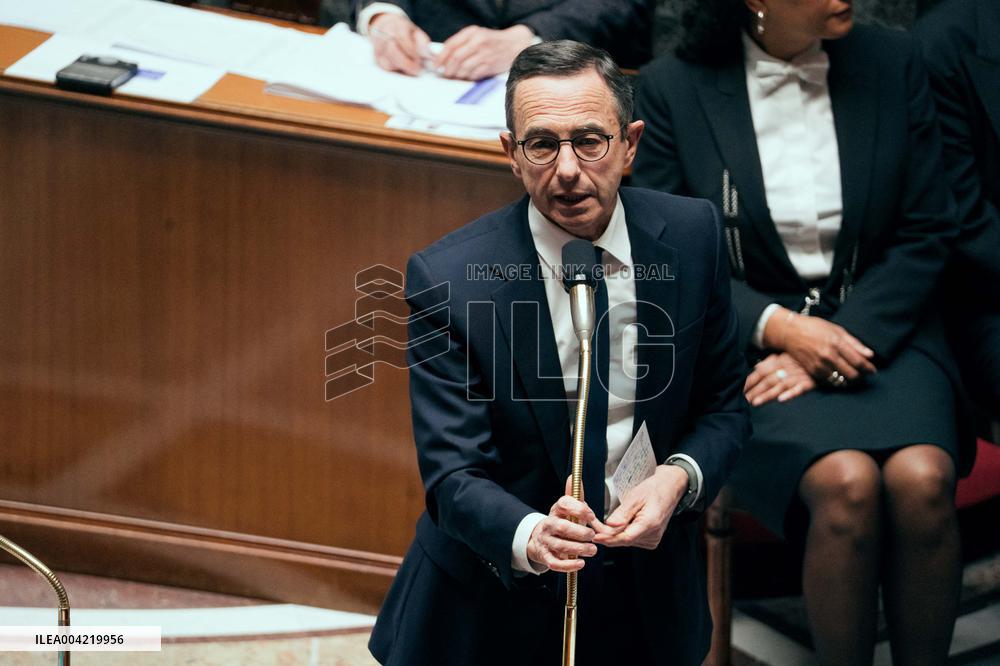 Questions to the government at the National Assembly - Paris AJ