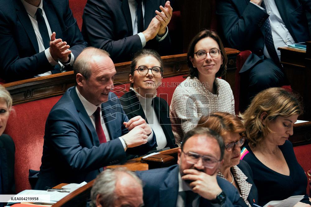 Questions to the government at the National Assembly - Paris AJ