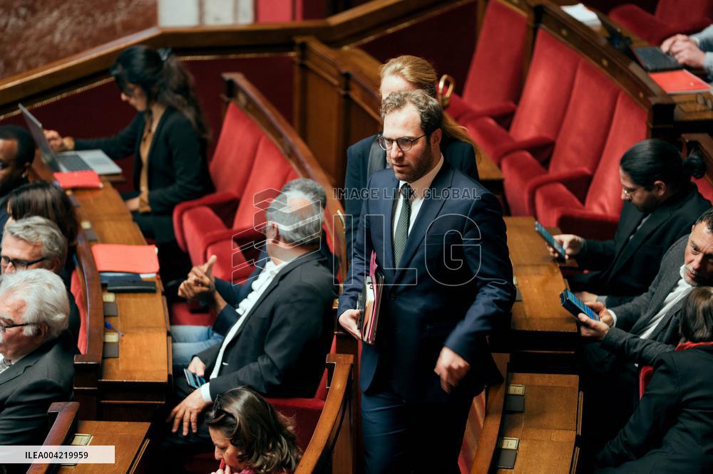 Questions to the government at the National Assembly - Paris AJ