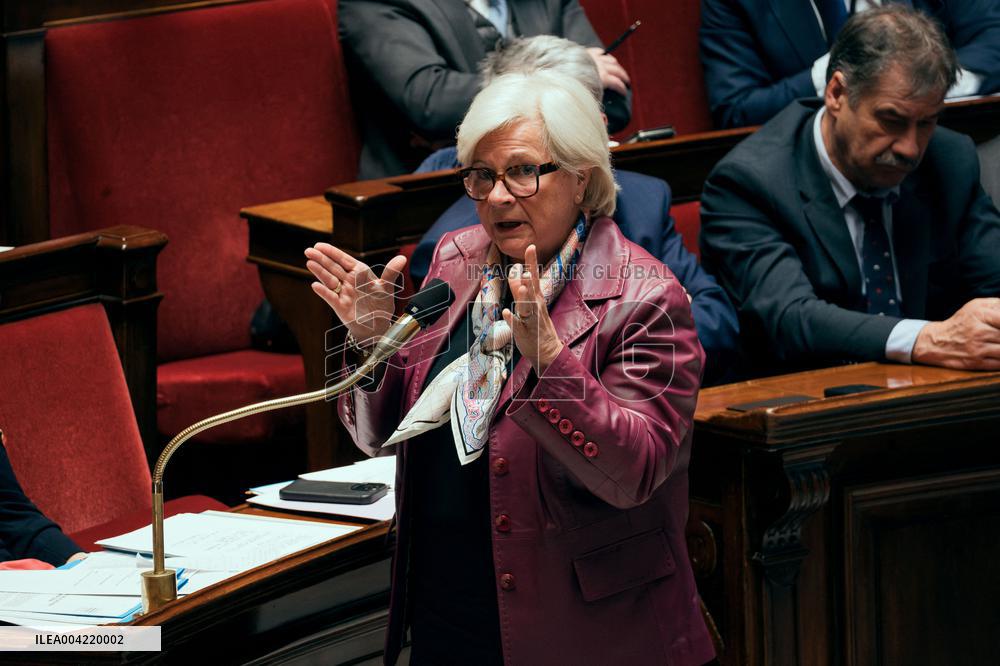 Questions to the government at the National Assembly - Paris AJ