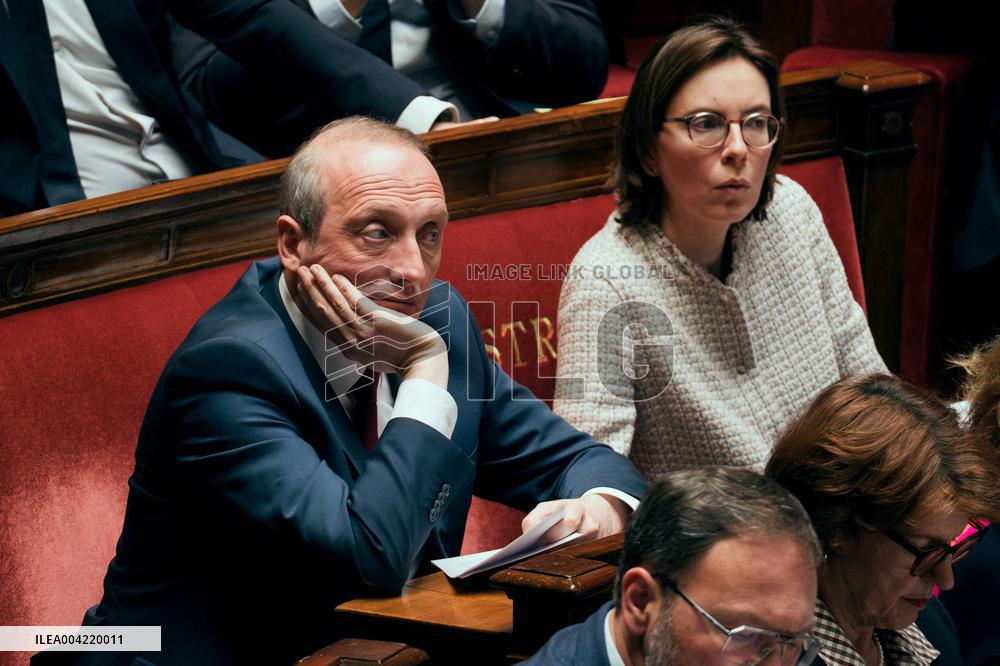 Questions to the government at the National Assembly - Paris AJ