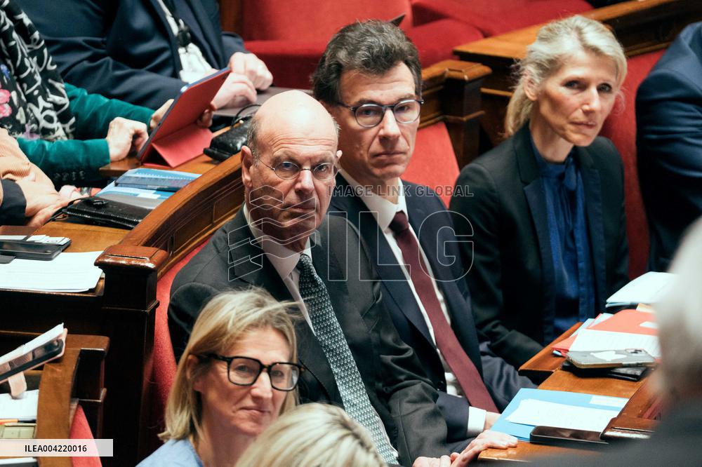 Questions to the government at the National Assembly - Paris AJ