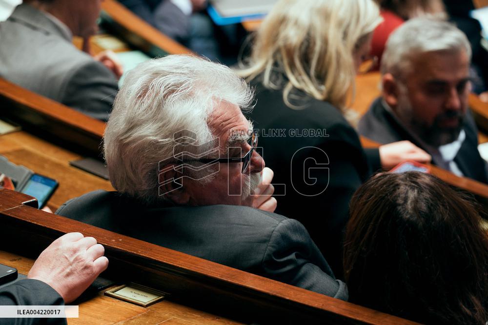 Questions to the government at the National Assembly - Paris AJ