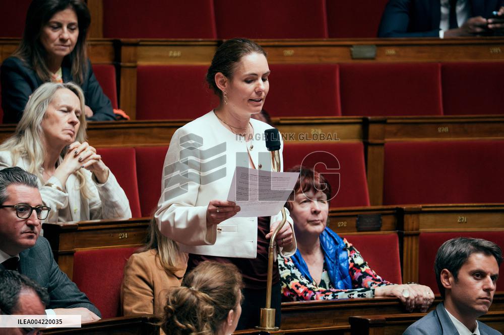 Questions to the government at the National Assembly - Paris AJ