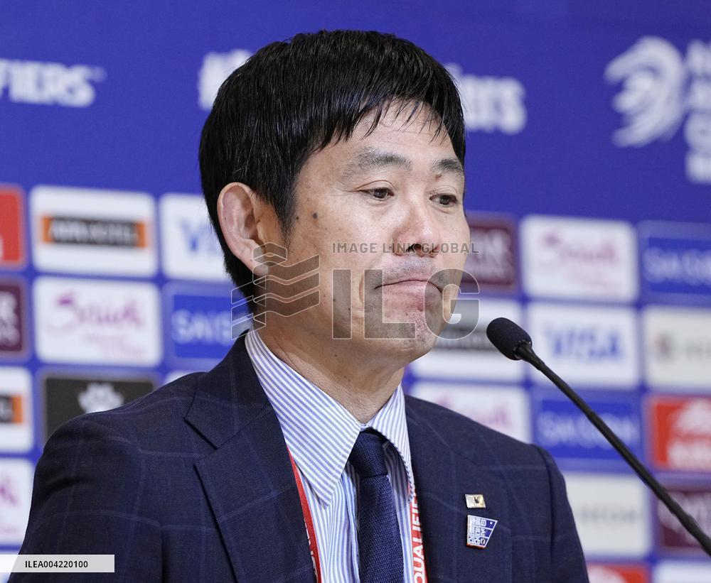 Football: World Cup qualifier