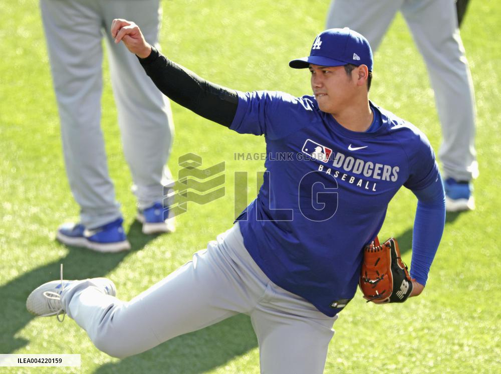 Baseball: Dodgers' Ohtani