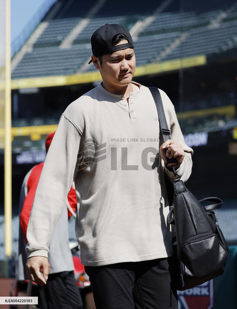 Baseball: Dodgers' Ohtani