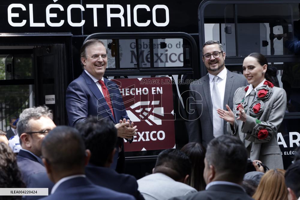 First Mexican Electric Bus ‘Taruk’ Launch