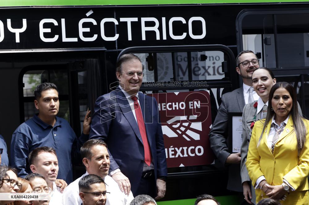 First Mexican Electric Bus ‘Taruk’ Launch