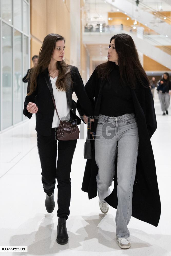 Magda Vavrusova Leaves Depardieu Trial For Sexual Assault - Paris