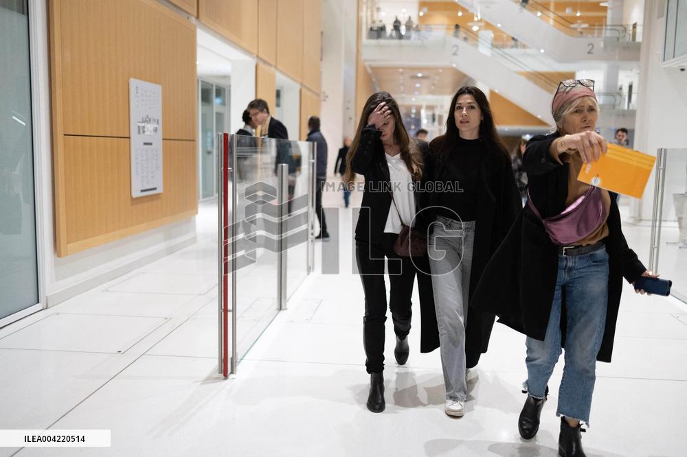 Magda Vavrusova Leaves Depardieu Trial For Sexual Assault - Paris