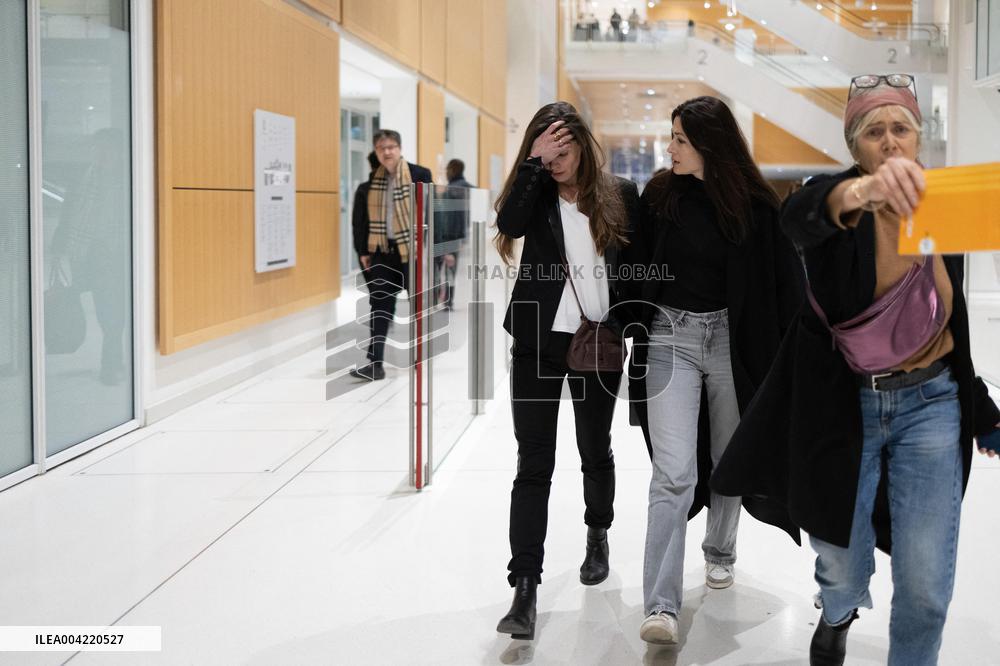 Magda Vavrusova Leaves Depardieu Trial For Sexual Assault - Paris