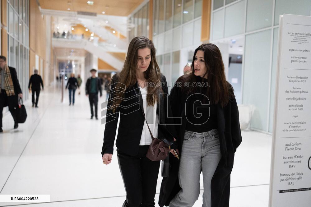 Magda Vavrusova Leaves Depardieu Trial For Sexual Assault - Paris