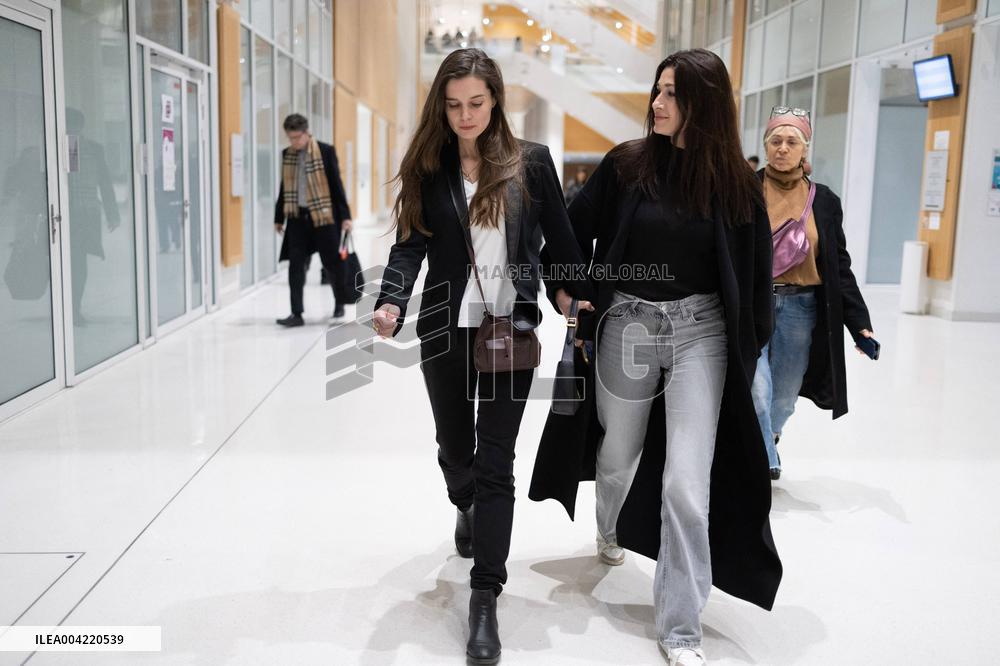 Magda Vavrusova Leaves Depardieu Trial For Sexual Assault - Paris