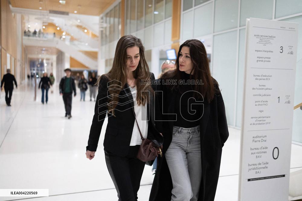 Magda Vavrusova Leaves Depardieu Trial For Sexual Assault - Paris