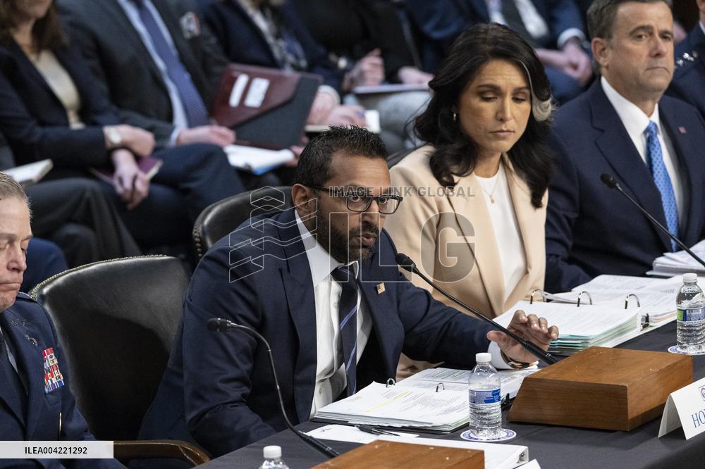 US Senate Select Committee on Intelligence Hearing Examining Worldwide Threats