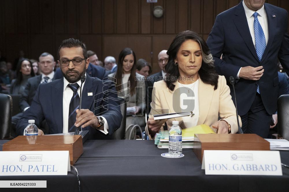 US Senate Select Committee on Intelligence Hearing Examining Worldwide Threats