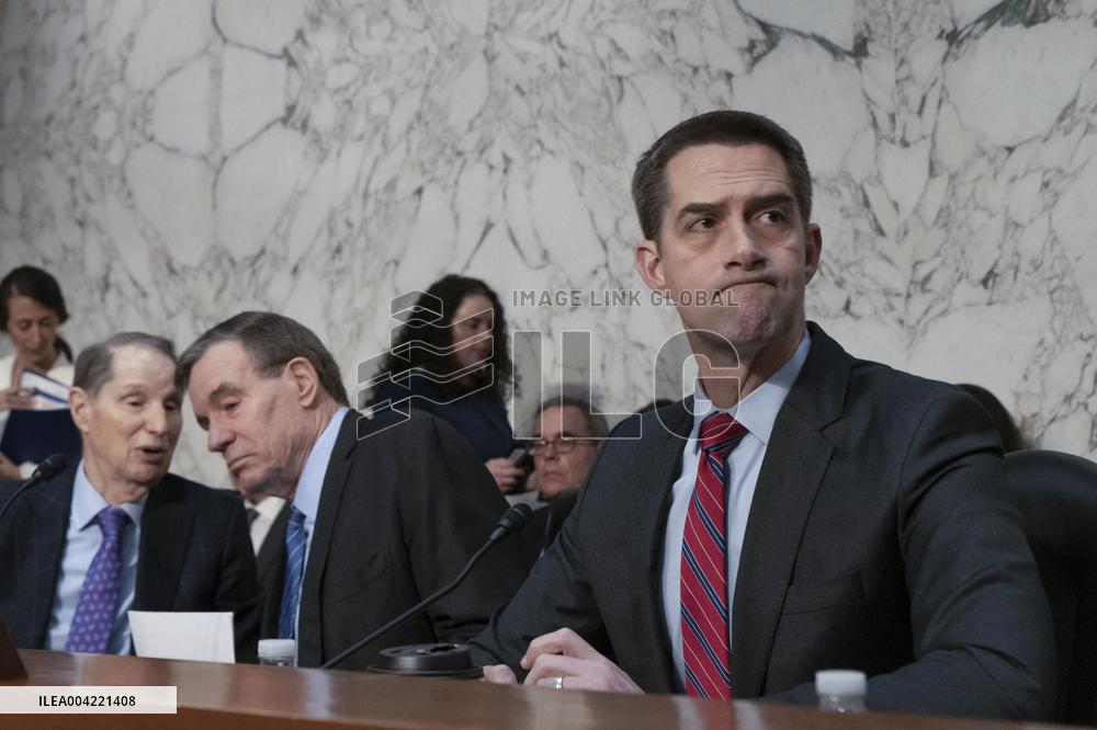 US Senate Select Committee on Intelligence Hearing Examining Worldwide Threats