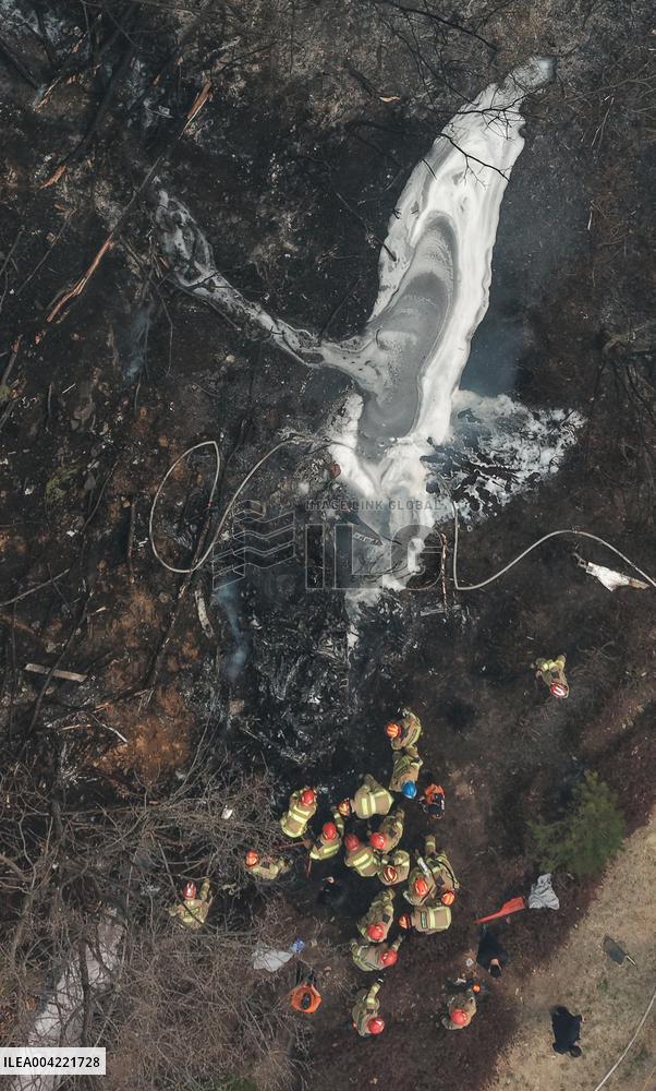 Firefighting Helicopter Crashes in South Korea