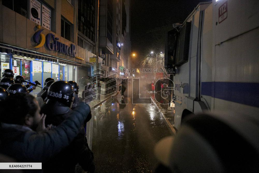 Protest After Ekrem Imamoglu's Arrest - Turkey