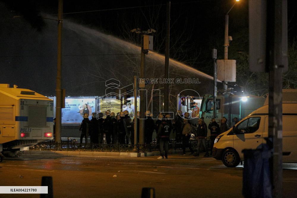 Protest After Ekrem Imamoglu's Arrest - Turkey