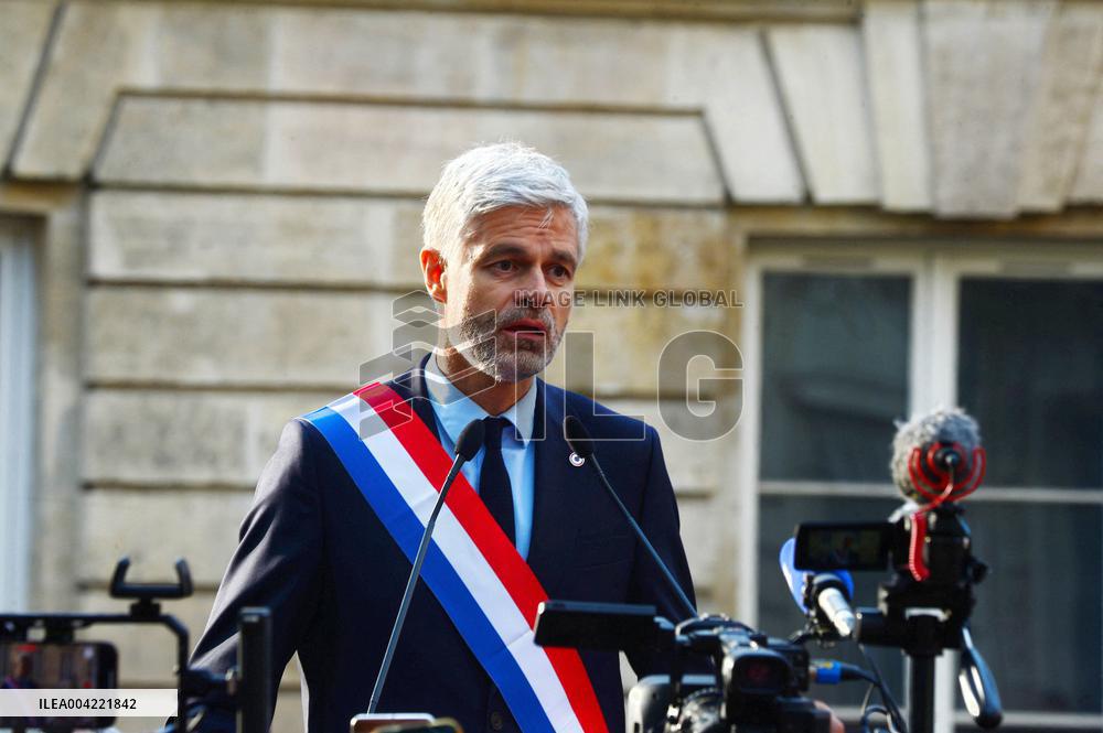 Rally in Support of Franco Algerian Writer Boualem Sansal - Paris