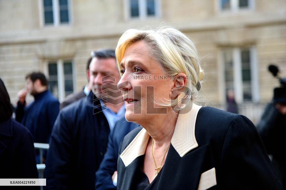 Rally in Support of Franco Algerian Writer Boualem Sansal - Paris