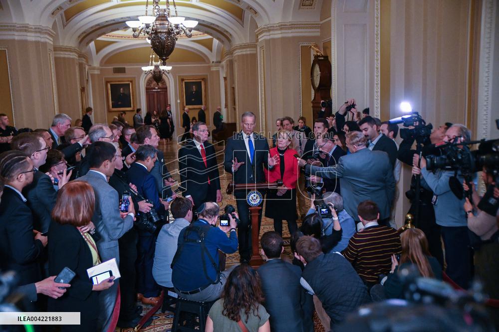 Weekly US Senate Republican Policy Luncheon