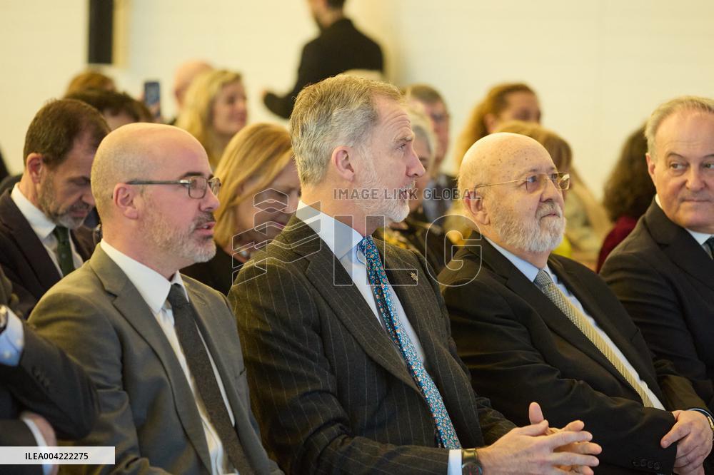 King Felipe at the National Sociology and Political Science Award 2024 - Madrid