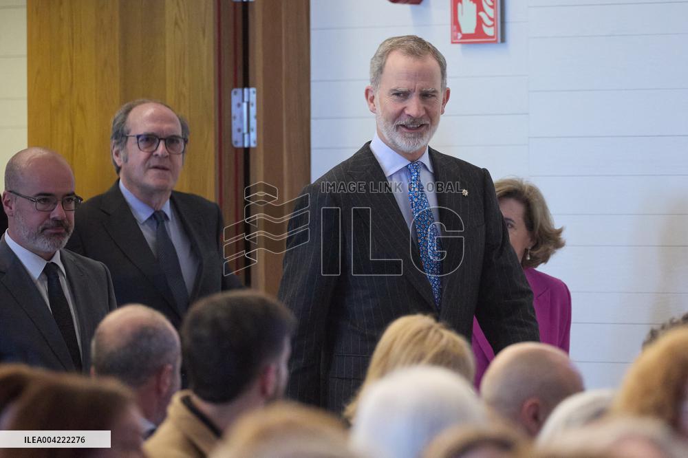 King Felipe at the National Sociology and Political Science Award 2024 - Madrid