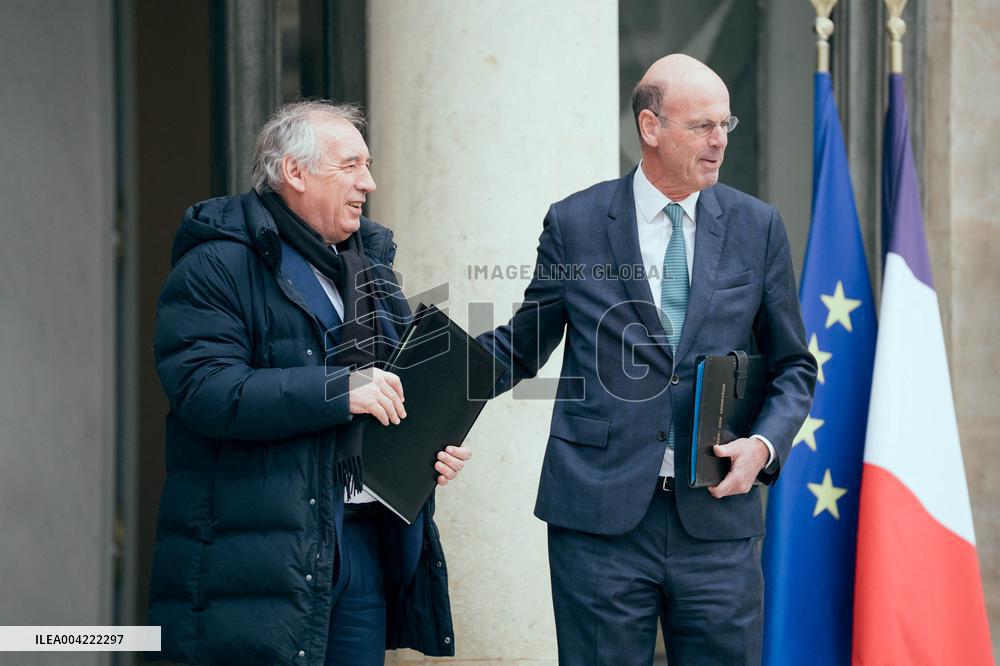 Weekly Cabinet Meeting at the Elysee Palace - Paris AJ