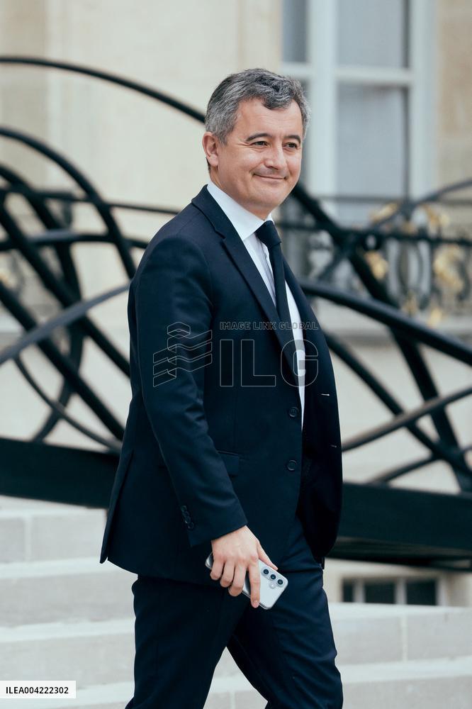 Weekly Cabinet Meeting at the Elysee Palace - Paris AJ